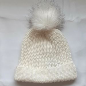 MIXIT Cream Knitted Winter Hat